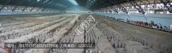 所有的赤陶土戰(zhàn)士軍；Zian；中國；全景