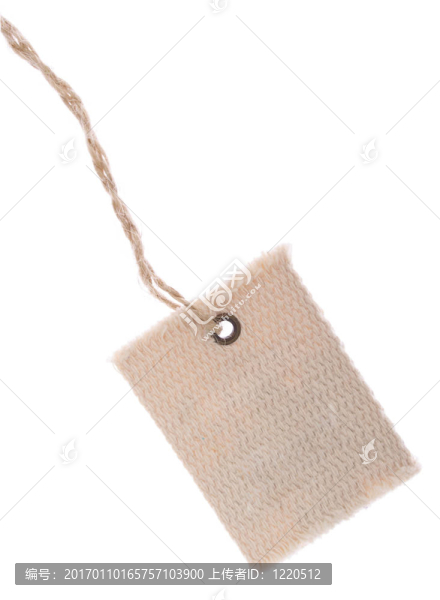 帶棉標(biāo)簽的標(biāo)簽
