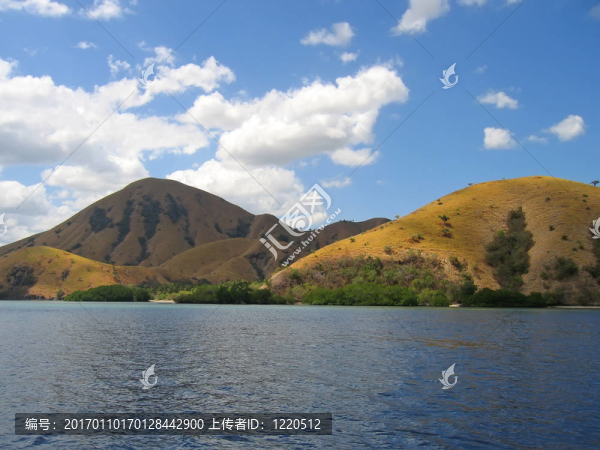黃干山；科摩多群島；印度尼西亞