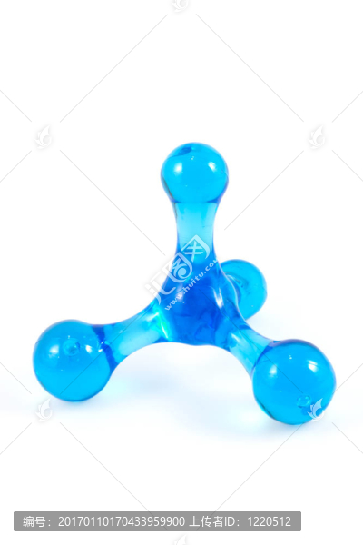 藍(lán)色的按摩器