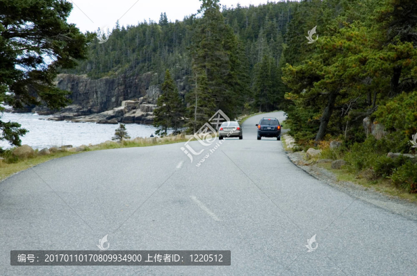 環(huán)園公路；阿卡迪亞NAT。公園；我