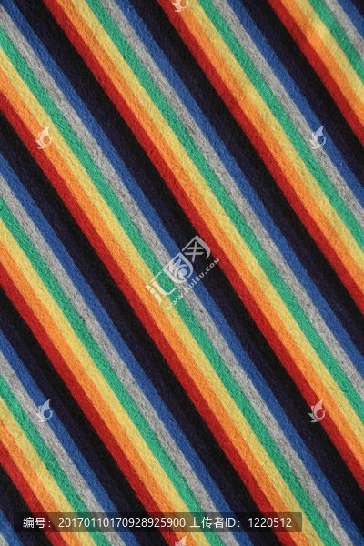 彩色條紋織物背景