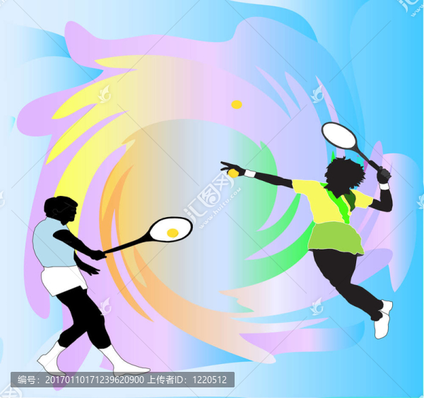 網(wǎng)球的人