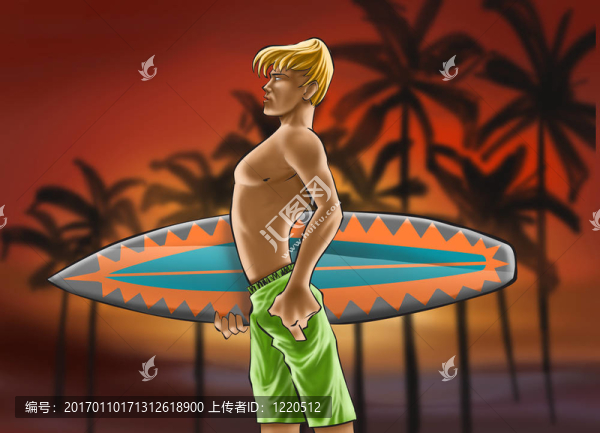 Surfer,Boy