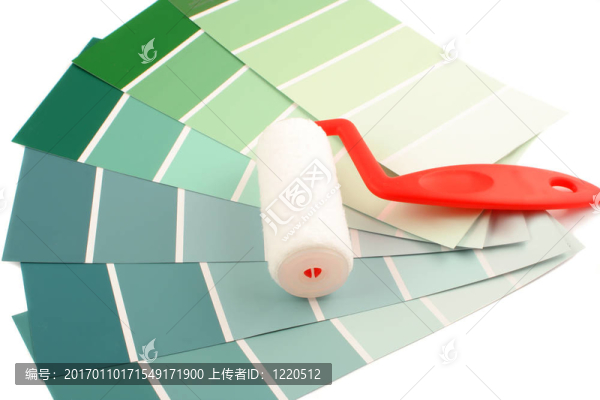 油漆色板