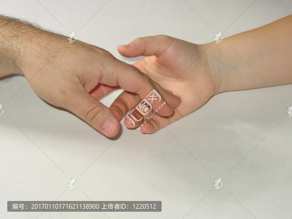 手