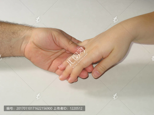 手