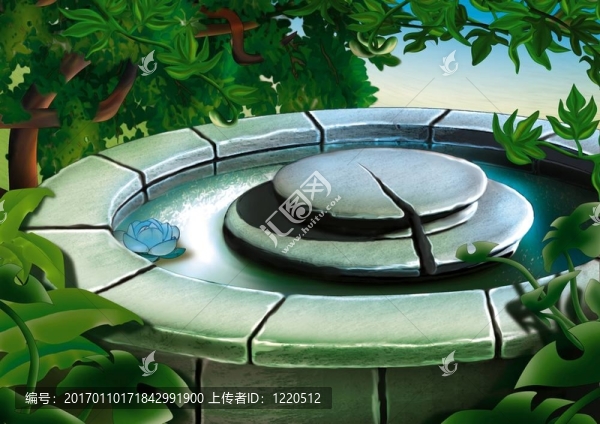 石噴泉