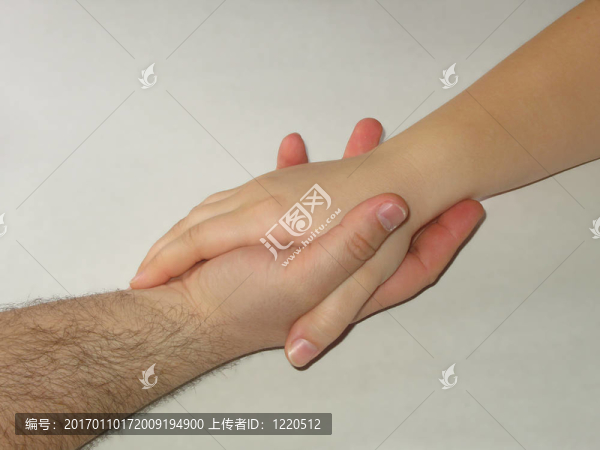 手