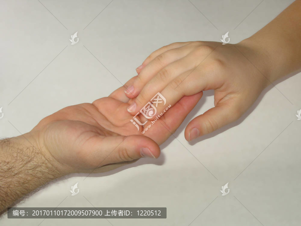 手