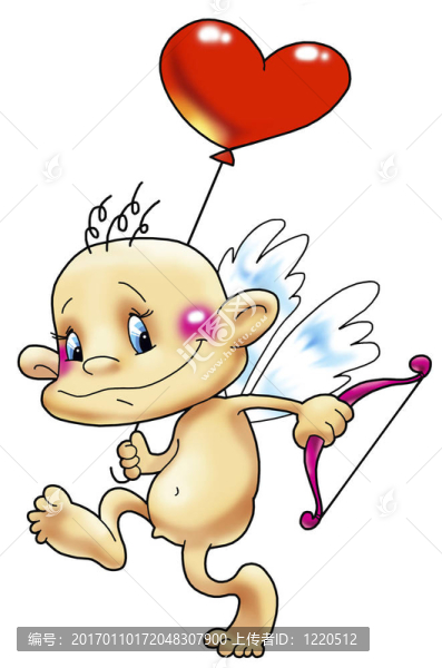Cupid和一個(gè)氣球