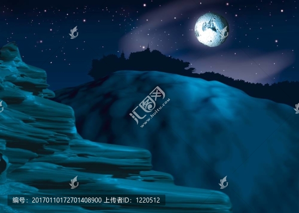 漆黑的
