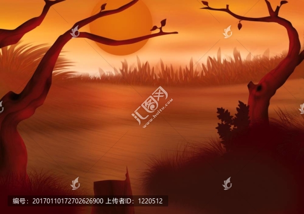 夕陽(yáng)紅