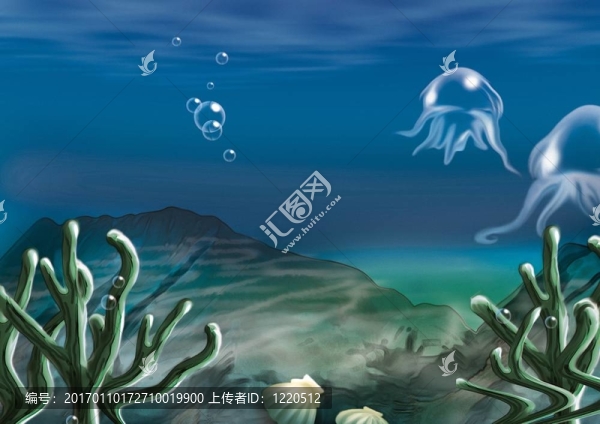 水下場景