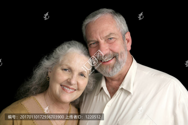 黑色成熟的夫婦