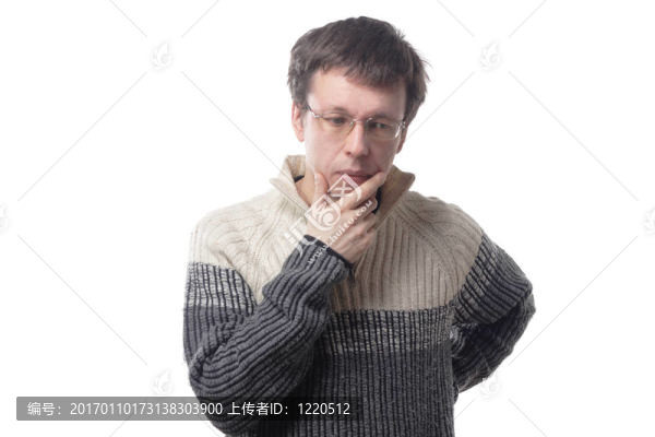 戴眼鏡的男人