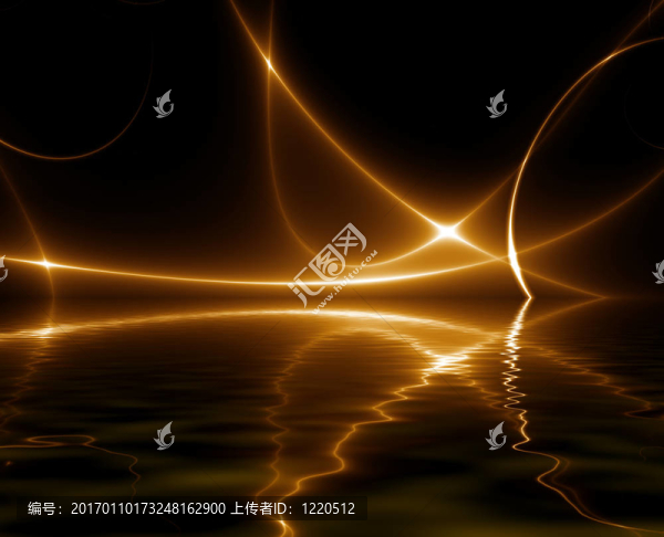 在燈的海洋fractal02q舞蹈；