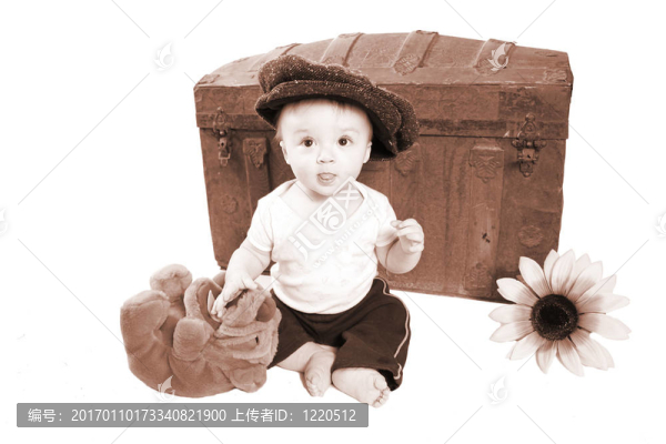老式的嬰兒
