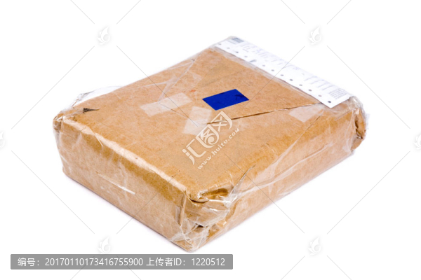 棕色的包裝紙