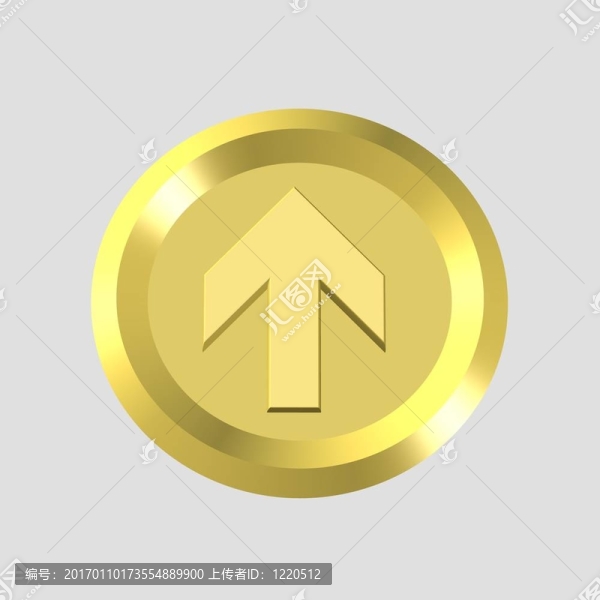 金箭頭圖標(biāo)