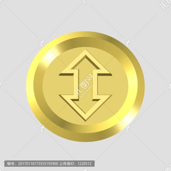 金箭頭圖標(biāo)