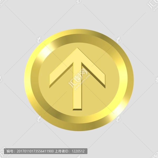 金箭頭圖標(biāo)