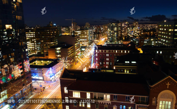 溫哥華的夜晚