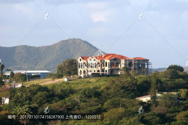 別墅正在建設(shè)中