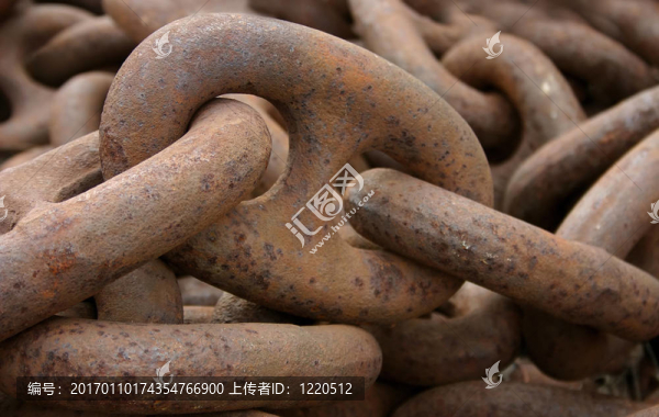 生銹的舊鏈