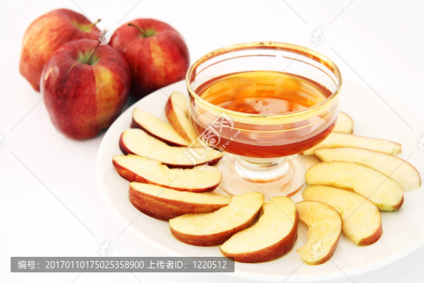 紅美味和蜂蜜