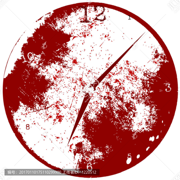垃圾時間的時鐘背景