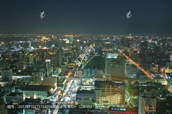 曼谷的夜晚