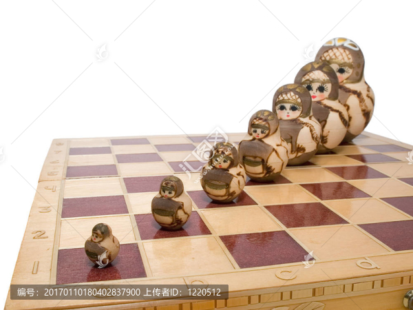 團隊命令行嵌套娃娃棋盤上的俄羅斯藝術(shù)
