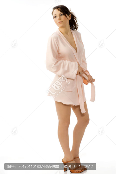 粉紅女士和腿
