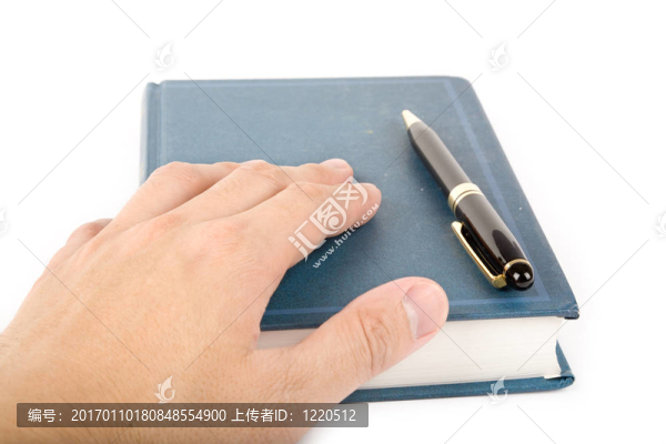 藍色的書