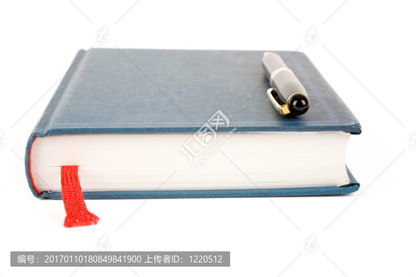 藍色的書