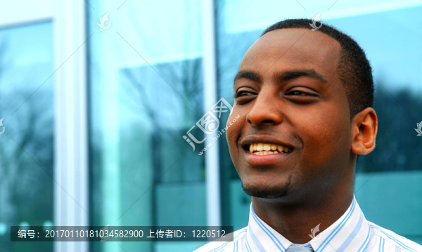 年輕的商人