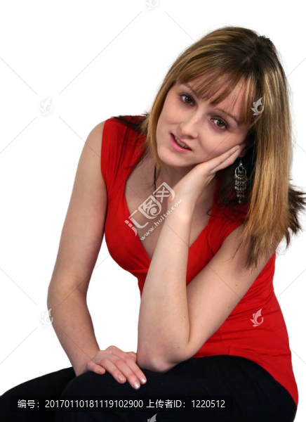 年輕的女人