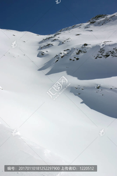 高山新雪