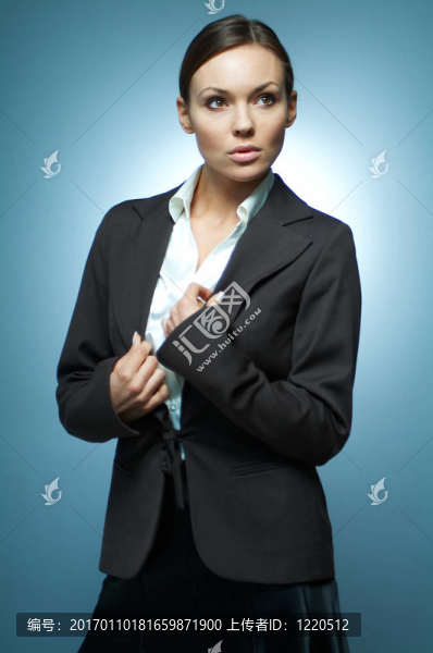 性感女商人。