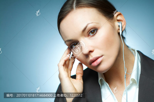 性感女商人。