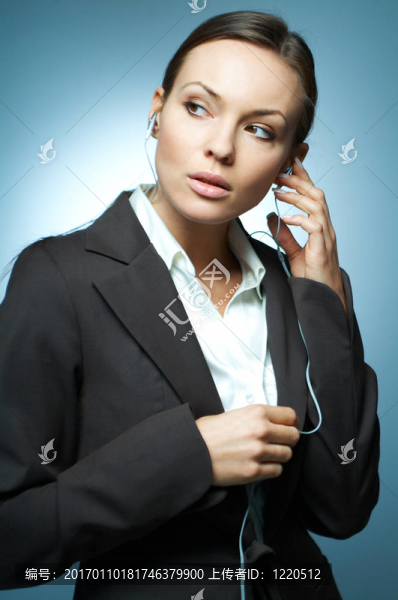 性感女商人。
