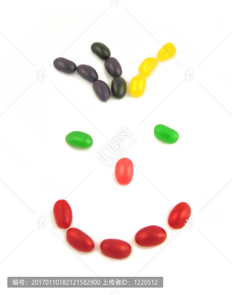 快樂面果凍豆