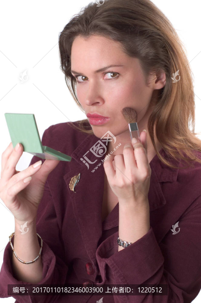 黑色的妝