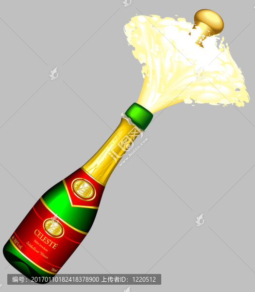 氣泡酒一瓶