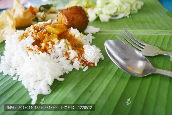 蕉葉飯
