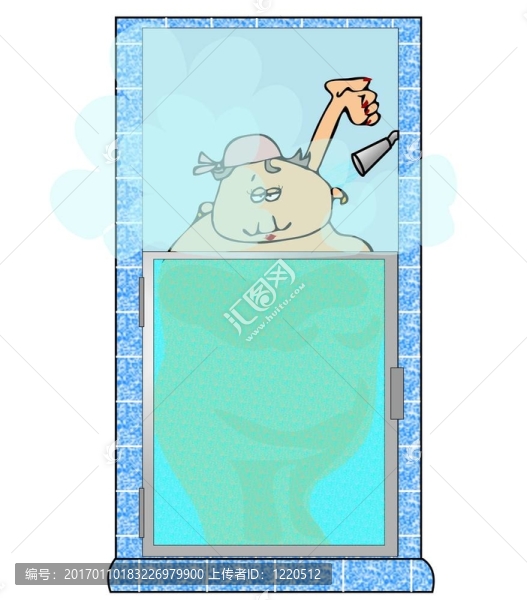 淋浴的女人