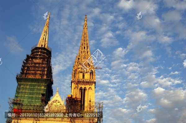 薩格勒布大教堂塔