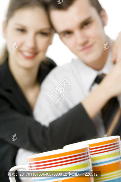 喝咖啡休息