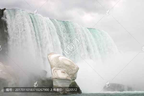 接近尼亞加拉大瀑布